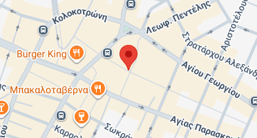 Location of business on map