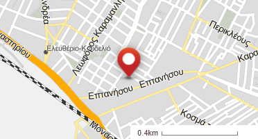 Location of business on map