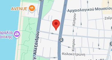 Location of business on map