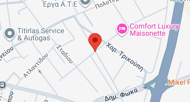 Location of business on map