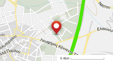 Location of business on map
