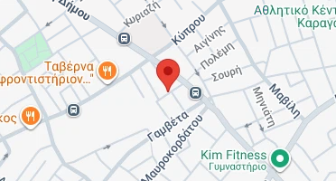 Location of business on map