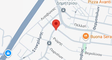 Location of business on map