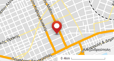 Location of business on map
