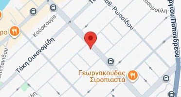 Location of business on map