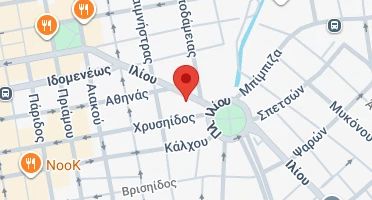 Location of business on map