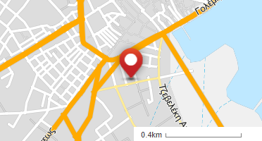 Location of business on map