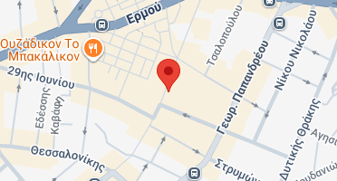 Location of business on map