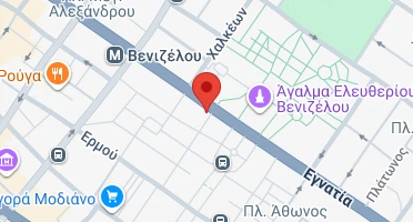 Χάρτης και σημείο της επιχείρησης