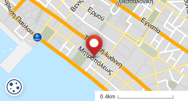 Location of business on map