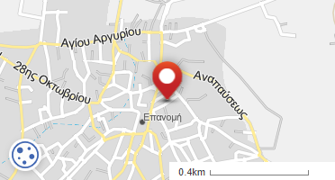 Location of business on map