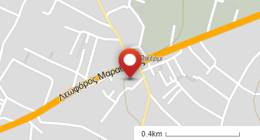 Location of business on map