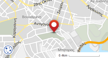 Location of business on map