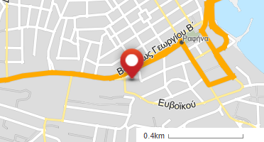 Location of business on map