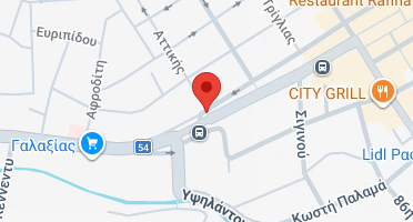 Location of business on map