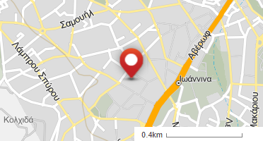 Location of business on map