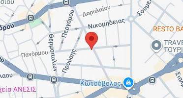 Location of business on map