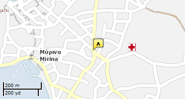 Χάρτης και σημείο της επιχείρησης