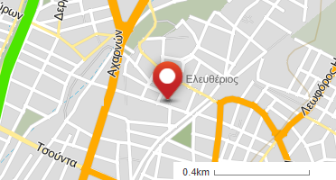 Location of business on map