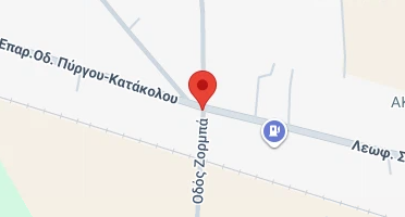 Location of business on map