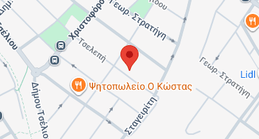Location of business on map