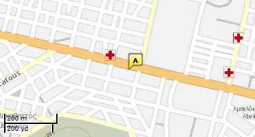 Location of business on map