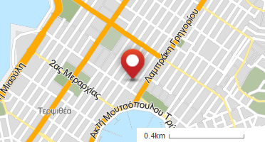 Location of business on map