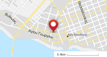 Location of business on map