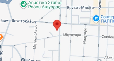 Location of business on map