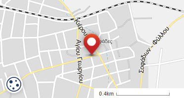 Location of business on map