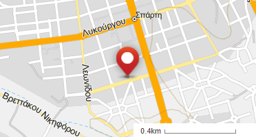 Χάρτης και σημείο της επιχείρησης
