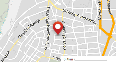 Location of business on map