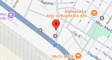 Location of business on map