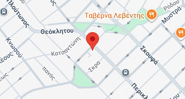 Location of business on map