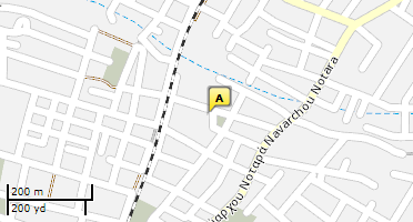 Location of business on map