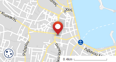 Location of business on map