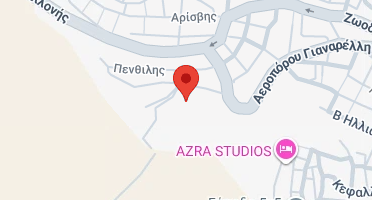 Location of business on map