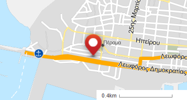 Location of business on map
