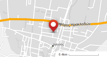 Location of business on map