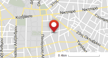 Location of business on map