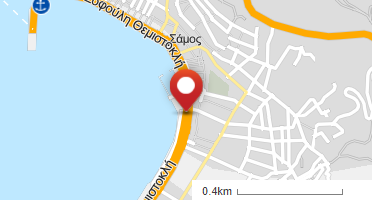 Location of business on map