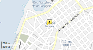 Χάρτης και σημείο της επιχείρησης