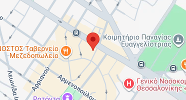 Location of business on map