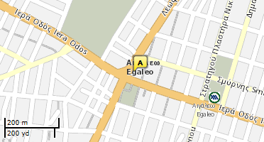 Location of business on map