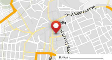 Location of business on map