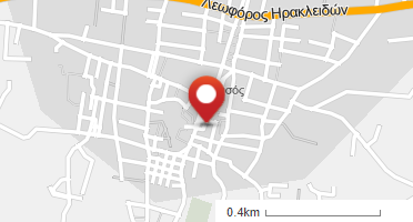 Location of business on map