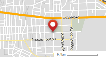 Location of business on map
