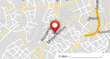 Location of business on map