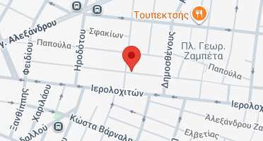 Location of business on map