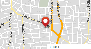 Χάρτης και σημείο της επιχείρησης